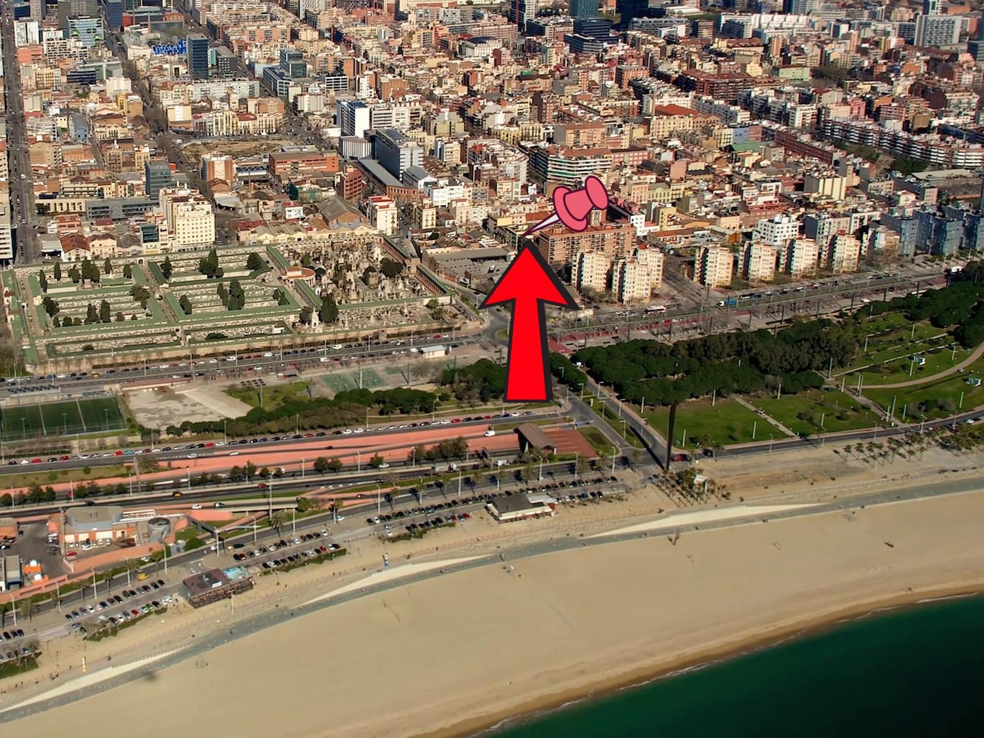 ברצלונה Taulat Loft L Poblenou Beach L Self Check In L Terrace Penthouse מראה חיצוני תמונה